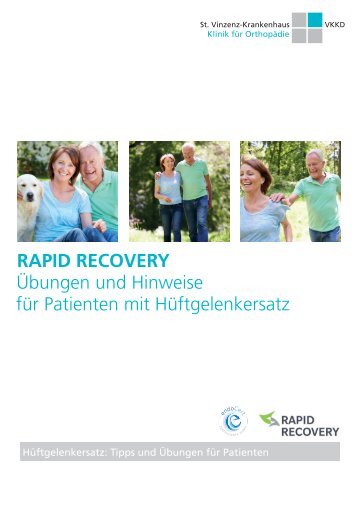 Rapid Recovery - Übungen und Hinweise für Patienten mit Hüftgelenkersatz