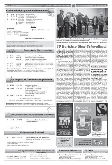 Schwalbacher Zeitung