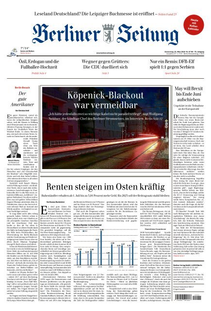 Berliner Zeitung 21.03.2019