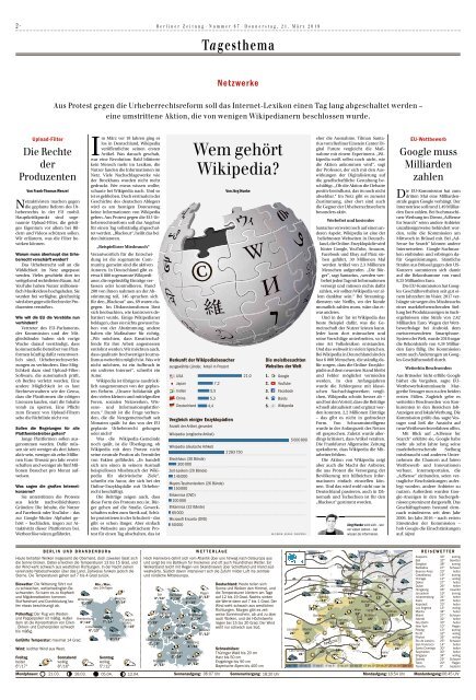 Berliner Zeitung 21.03.2019
