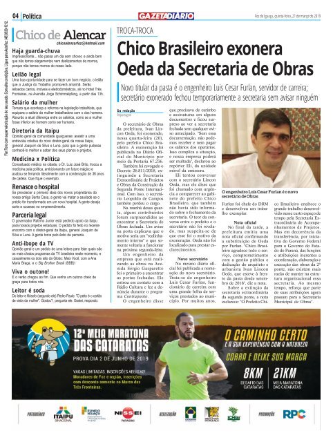 GAZETA DIARIO 827