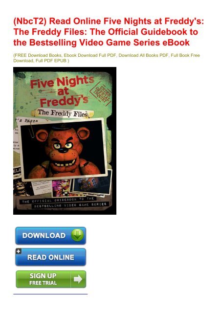 The Freddy Files: Updated Edition: An AFK Book (Five Nights At Freddy's)
