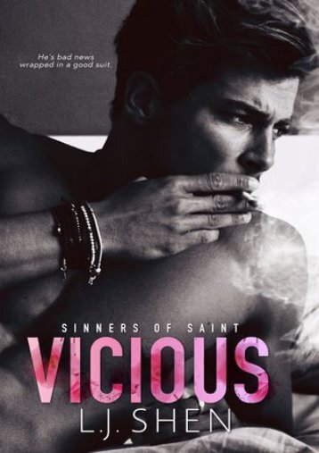 (FUNNY) Vicious (Sinners of Saint, #1) eBook PDF Download