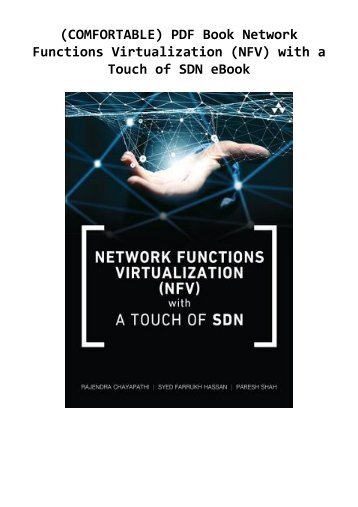 (COMFORTABLE) PDF Book Network Functions Virtualization (NFV) with a Touch of SDN eBook