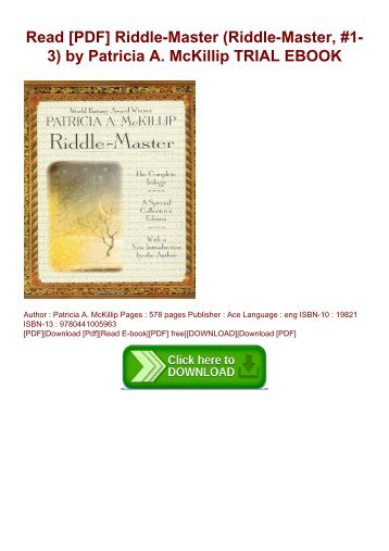 Read-PDF-Riddle-Master-Riddle-Master--1-3-by-Patricia-A-McKillip-TRIAL-