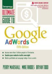 [GET] PDF Ultimate Guide to Google AdWords: How to Access 100 Million People in 10 Minutes by Perry Marshall Download file