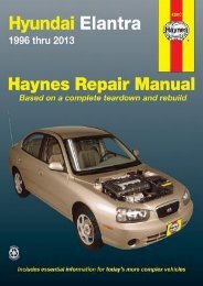 (RECOMMEND) Hyundai Elantra 1996 thru 2013 eBook PDF Download