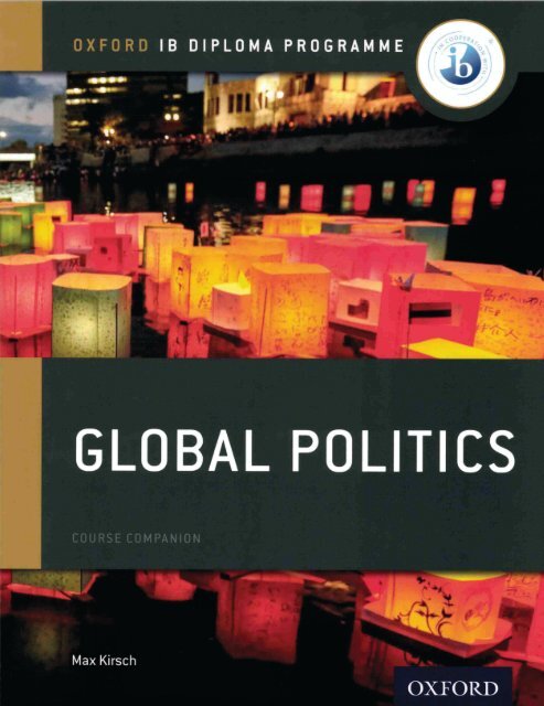 SHELF 9780198308836, Global Politics Course Book SAMPLE40 DLK