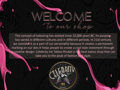 Celebrity Ink™ Tattoo – Book Appointment with Our Expert Tattoo Artists