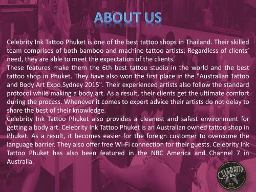 Celebrity Ink™ Tattoo – Book Appointment with Our Expert Tattoo Artists