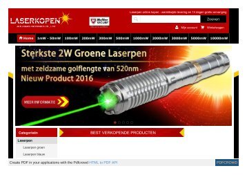 Laserpen kopen online