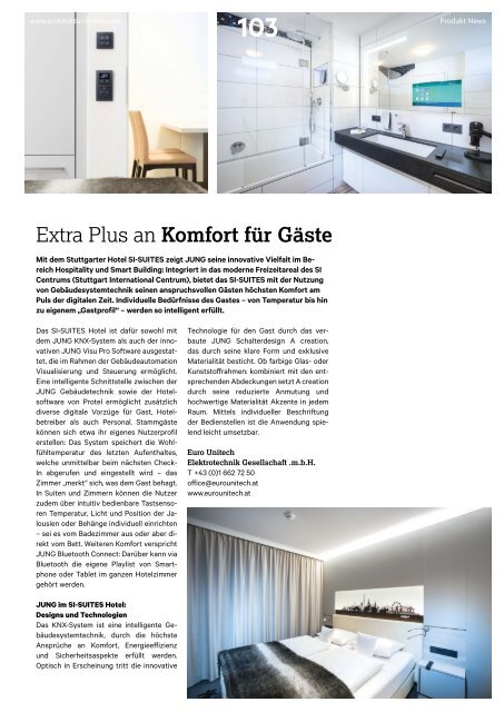 architektur Fachmagazin Ausgabe 2  2019