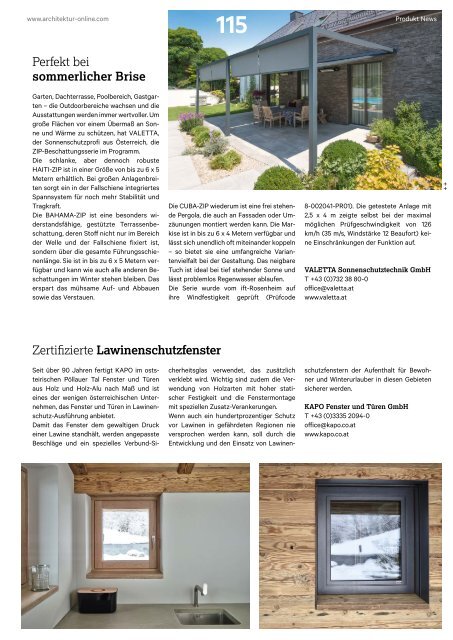 architektur Fachmagazin Ausgabe 2  2019