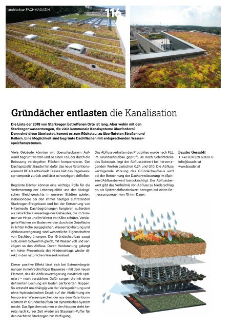 architektur Fachmagazin Ausgabe 2  2019