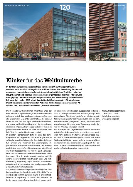 architektur Fachmagazin Ausgabe 2  2019