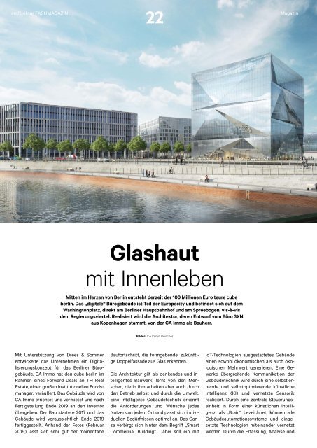 architektur Fachmagazin Ausgabe 2  2019