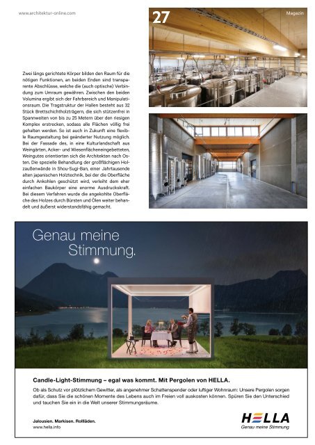 architektur Fachmagazin Ausgabe 2  2019