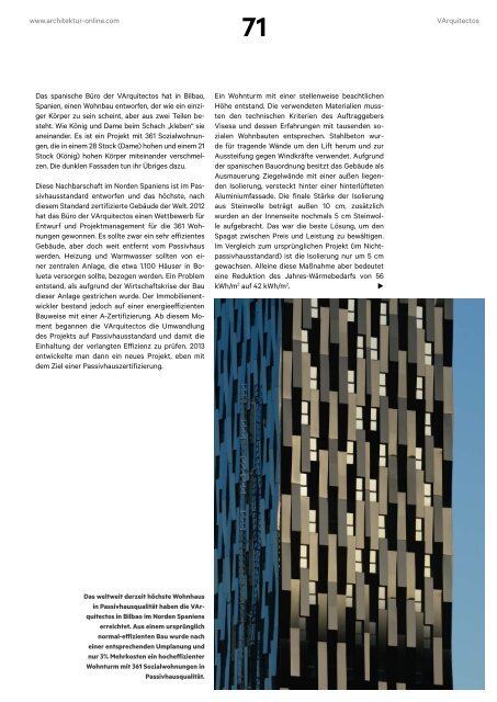 architektur Fachmagazin Ausgabe 2  2019