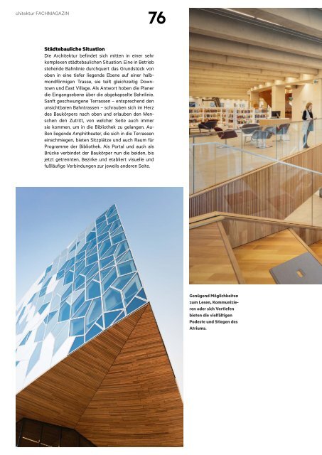 architektur Fachmagazin Ausgabe 2  2019