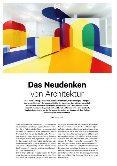 architektur Fachmagazin Ausgabe 2  2019