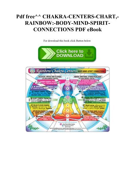 Free Chakra Chart