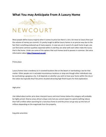6 Newcourt Residential