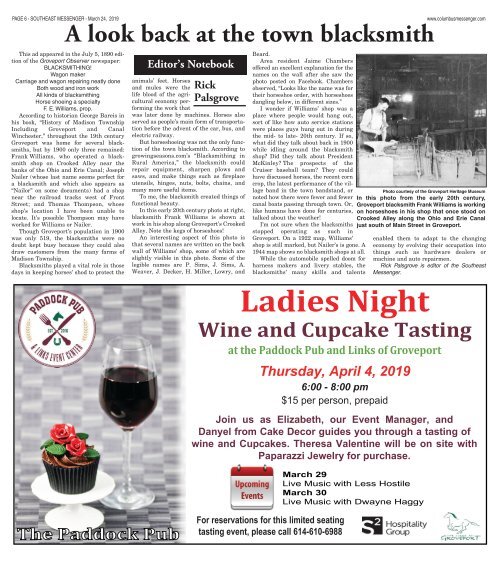 Southeast Messenger - March 24th, 2019