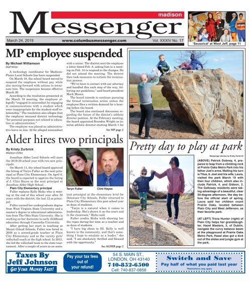 Madison Messenger - March 24th, 2019