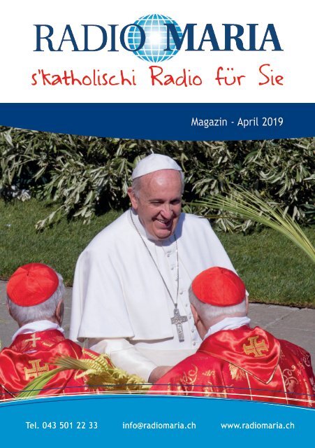 Radio Maria Magazin - April 2019