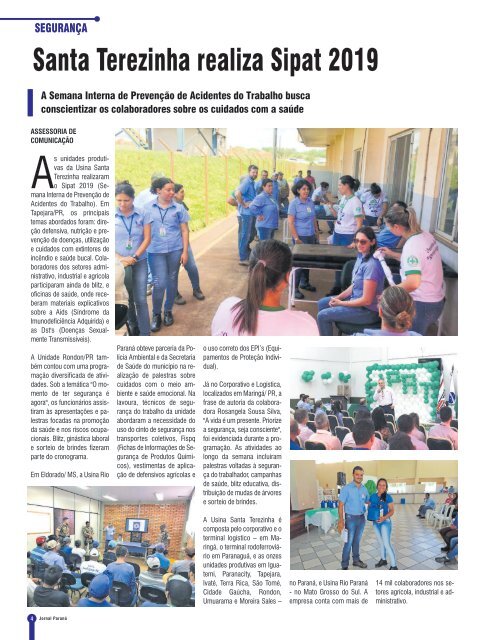 Jornal Paraná Abril 2019