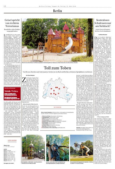 Berliner Zeitung 22.03.2019