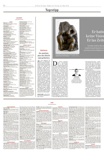 Berliner Zeitung 22.03.2019