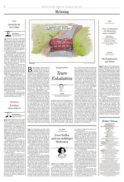 Berliner Zeitung 22.03.2019