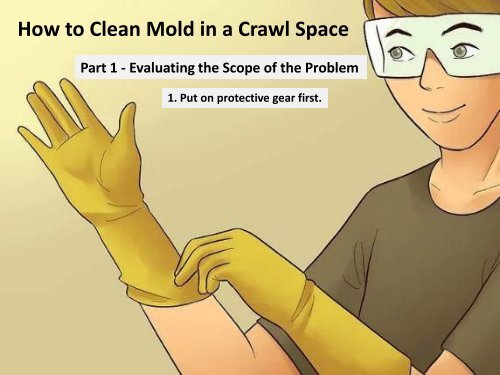 How to Clean Mold in a Crawl Space