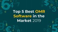 Top 5 Best OMR Software in the Market