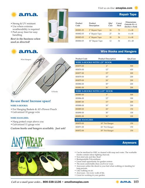 Catalogue - AMA Plastics