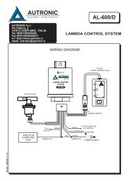 al-600/d lambda control system - Autronic