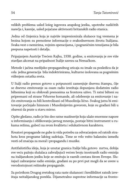 Musolinijev mikrofon - Radio propaganda fašističke Italije