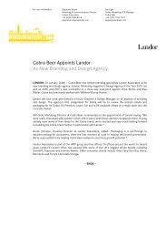 Cobra Beer Appoints Landor As New Branding and Design Agency