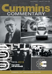 Cummins Commentary Issue 53