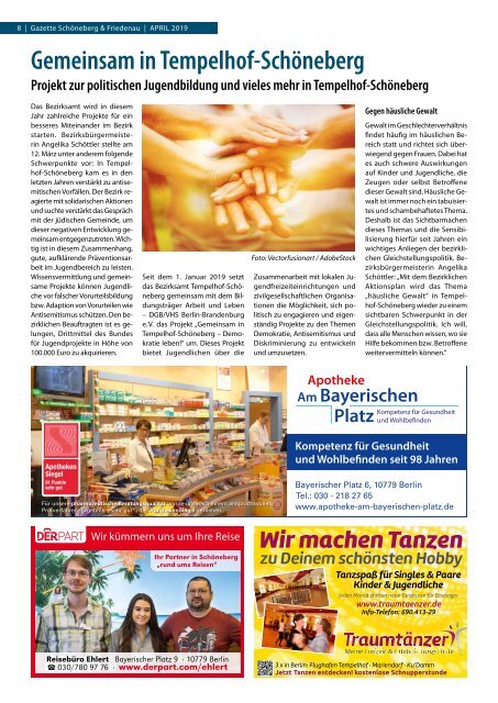 Gazette Schöneberg & Friedenau April 2019