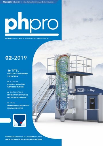 phpro – Prozesstechnik für die Pharmaindustrie 02.2019