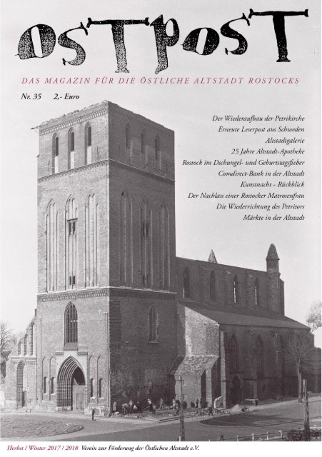 Ostpost 35 - Das Altstadtmagazin aus der Hansestadt Rostock