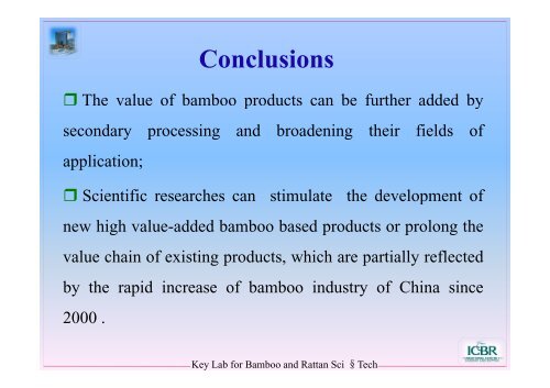 Bamboo Value Chain in China and the Importance ... - World Bamboo