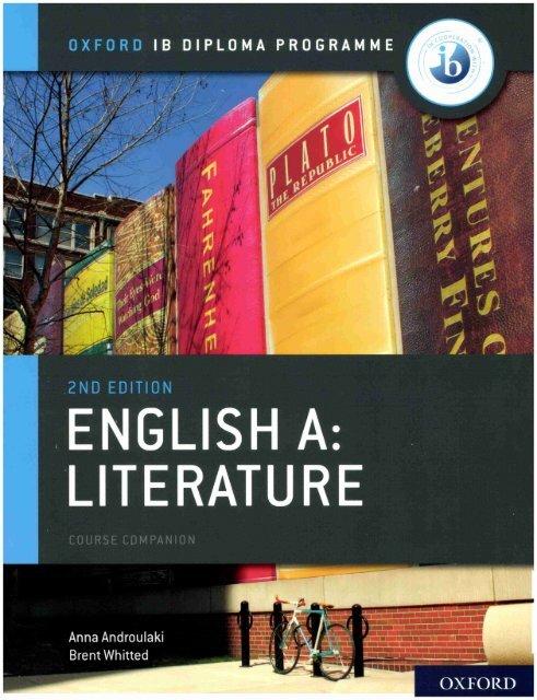 SHELF 9780198434610 IB English A Literature Course Companion 50p