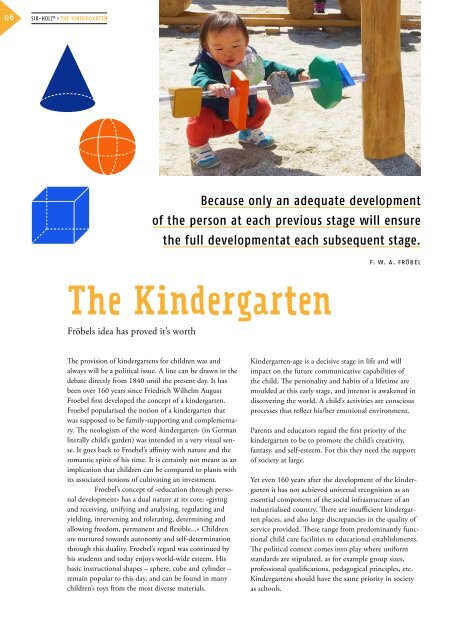 Kindergarten Playgrounds
