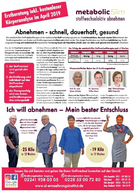 Sankt Augustiner Stadt-Magazin - März 2019