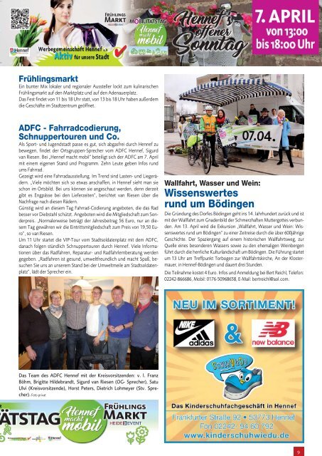 Hennefer Stadt-Magazin - März/April 2019