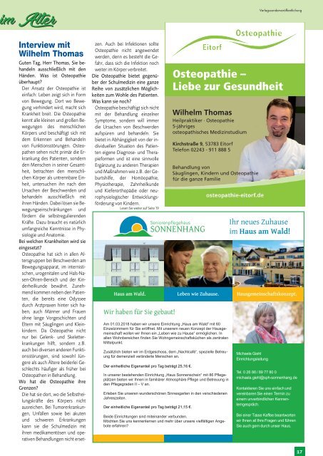 Stadt-Magazin Eitorf, Windeck, Ruppichteroth - März/April 2019