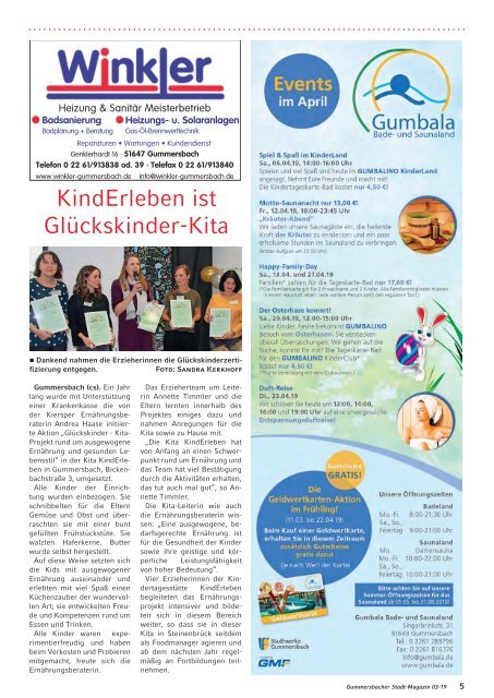 Gummersbacher Stadtmagazin März 2019